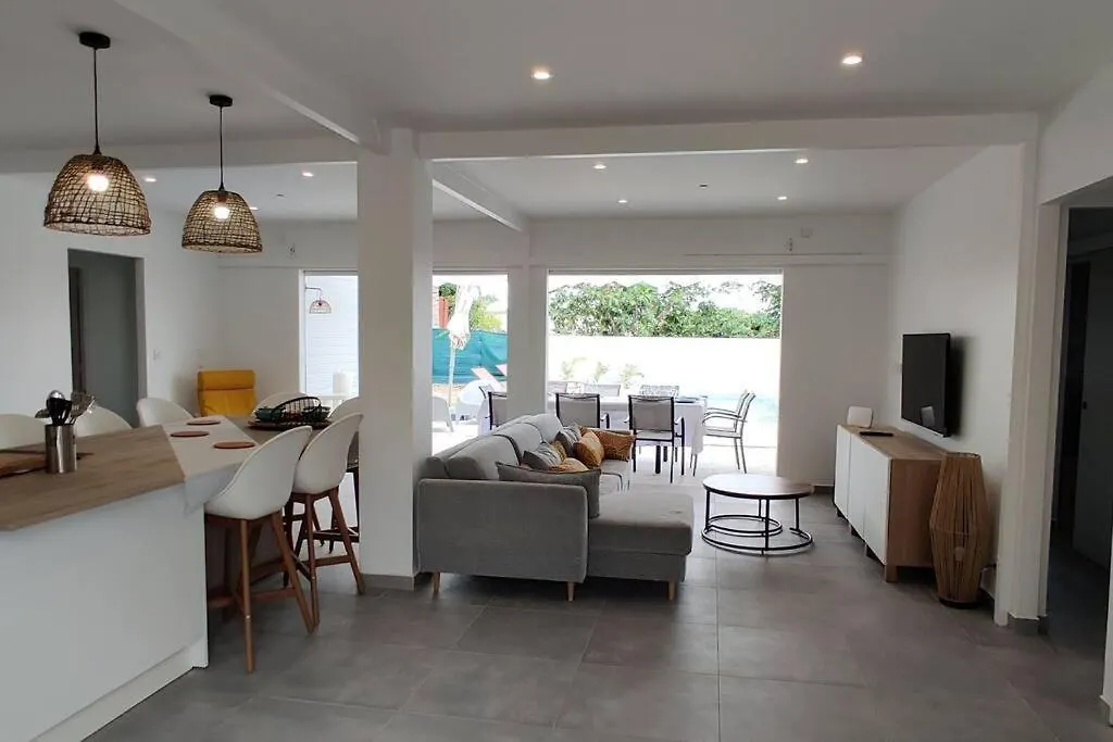 Magnifique Villa Avec Piscine Privative Et Jardin Сен-Франсуа